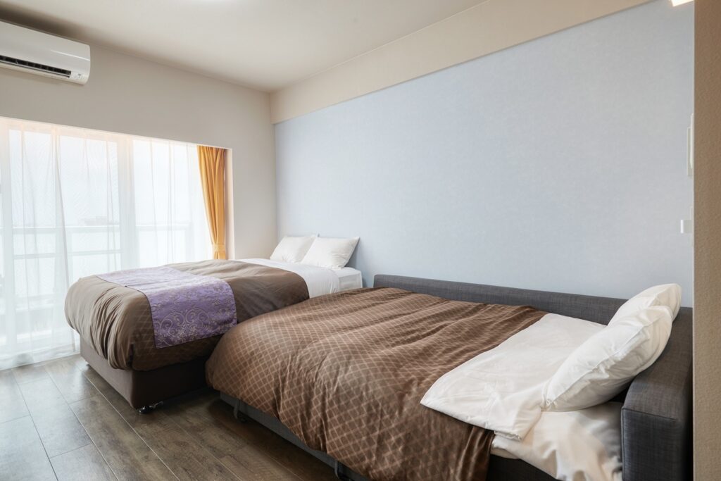 シアタールーム_ソファーベッド